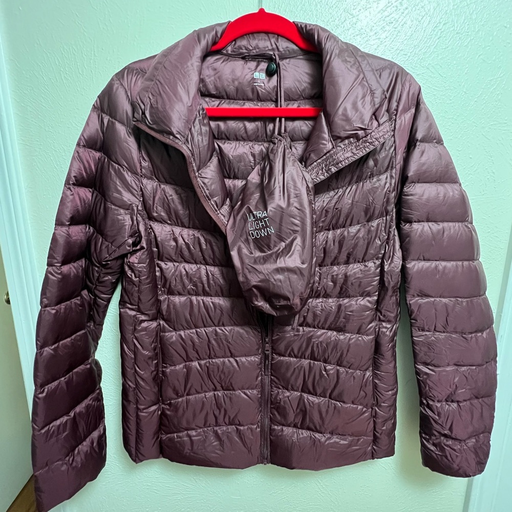 Uniqlo - Women’s Ultra Light Down Jacket Maroon Large